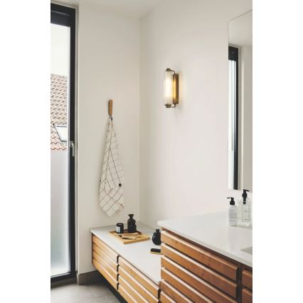 Nordlux - Koupelnové osvětlení zrcadla NIMAL 2xE14/25W/230V IP44 mosaz