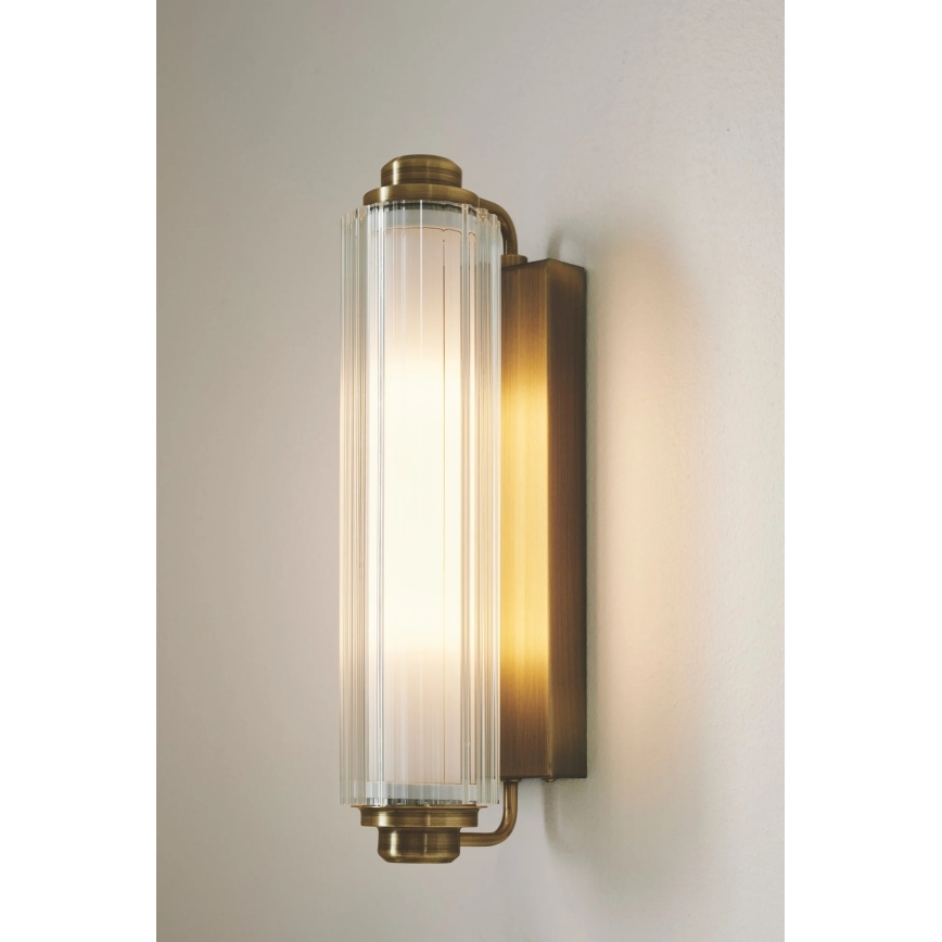 Nordlux - Koupelnové osvětlení zrcadla NIMAL 2xE14/25W/230V IP44 mosaz