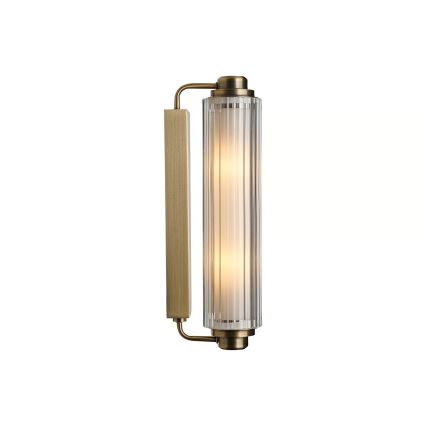 Nordlux - Koupelnové osvětlení zrcadla NIMAL 2xE14/25W/230V IP44 mosaz