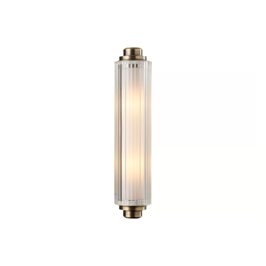 Nordlux - Koupelnové osvětlení zrcadla NIMAL 2xE14/25W/230V IP44 mosaz