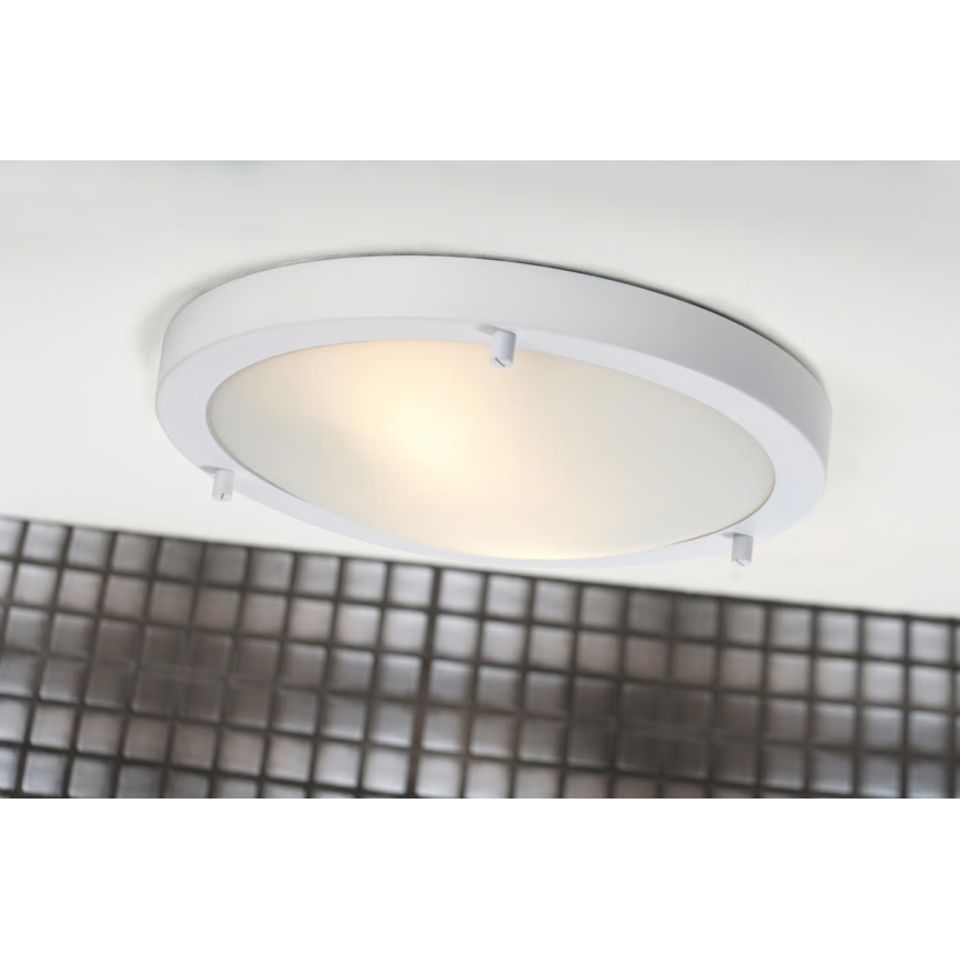 Nordlux - Koupelnové stropní svítidlo ANCONA 2xE27/40W/230V IP43 pr. 31,5 cm bílá