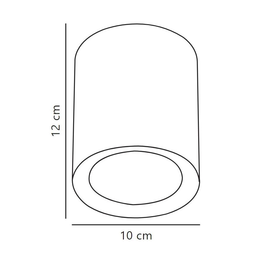 Nordlux - LED Bodové svítidlo FALLON LONG LED/5,5W/230V bílá