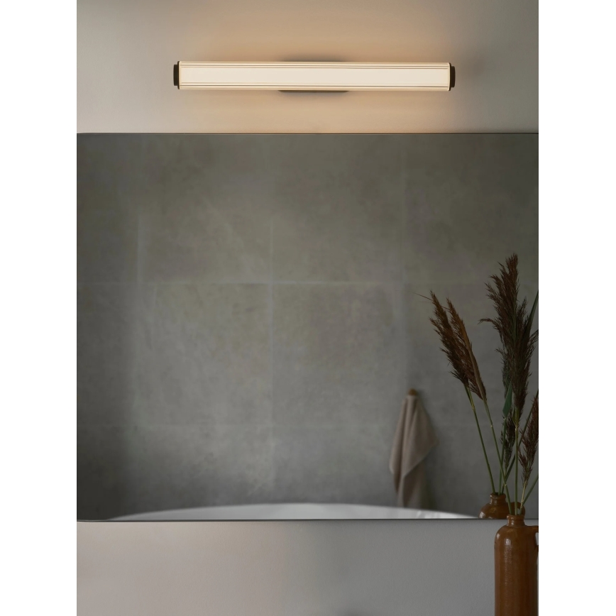 Nordlux - LED Stmívatelné koupelnové nástěnné svítidlo VIRELLE LED/12W/230V 3000/4000K IP44 černá
