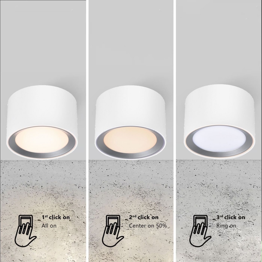 Nordlux - LED Koupelnové bodové svítidlo LANDON LED/6,5W/230V IP44 bílá