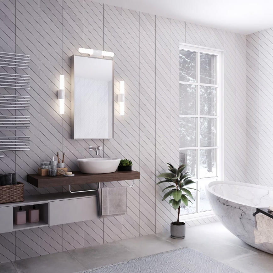 Nordlux - LED Koupelnové osvětlení zrcadla HELVA LED/9W/230V 3000K IP44