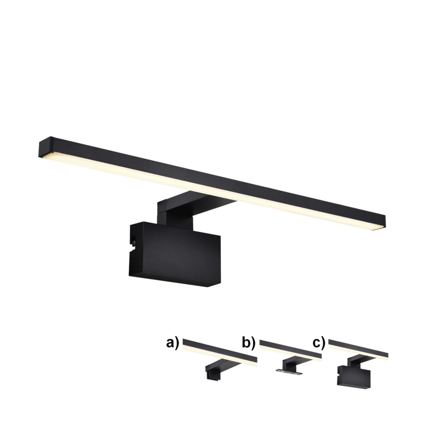 Nordlux - LED Koupelnové osvětlení zrcadla MARLEE LED/8,9W/230V IP44 50 cm černá