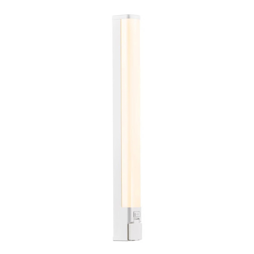 Nordlux - LED Koupelnové osvětlení zrcadla se zásuvkou SJAVER LED/15W/230V IP44 60 cm bílá
