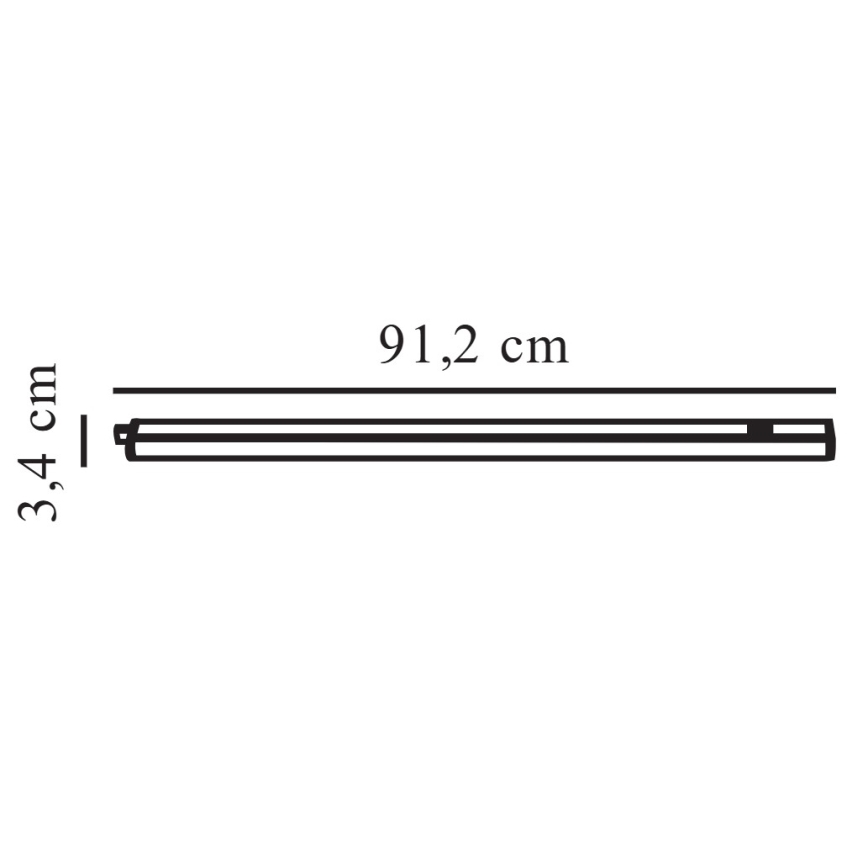 Nordlux - LED Podlinkové svítidlo LATONA LED/11W/230V 3000/4000K 91,2 cm