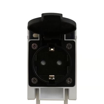 Nordlux - LED Podlinkové svítidlo se zásuvkou MALAIKA LED/6W/230V 3000K IP44 bílá