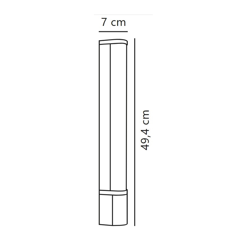 Nordlux - LED Podlinkové svítidlo se zásuvkou MALAIKA LED/6W/230V 3000K IP44 bílá