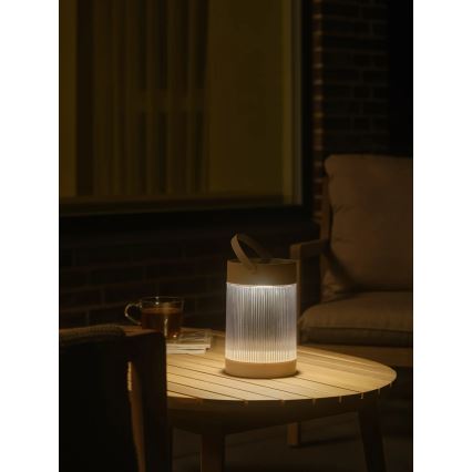 Nordlux - LED Solární lampa COUPAR LED/3,2W/3,7V béžová