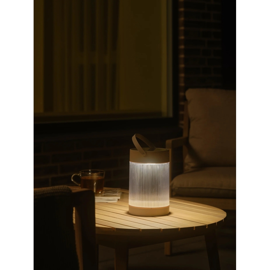Nordlux - LED Solární lampa COUPAR LED/3,2W/3,7V béžová