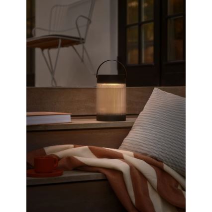 Nordlux - LED Solární lampa COUPAR LED/3,2W/3,7V černá