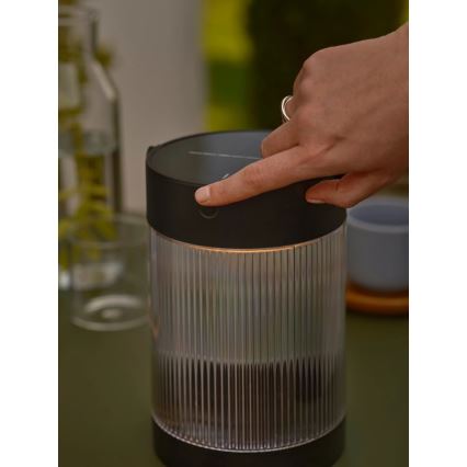 Nordlux - LED Solární lampa COUPAR LED/3,2W/3,7V černá