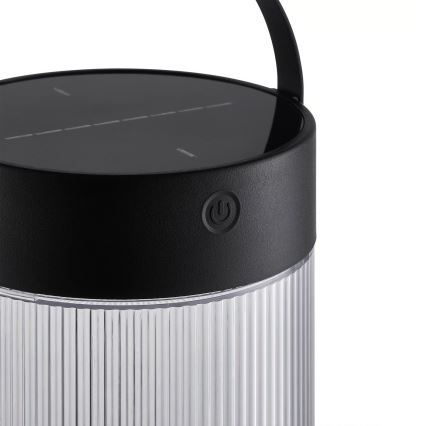 Nordlux - LED Solární lampa COUPAR LED/3,2W/3,7V černá