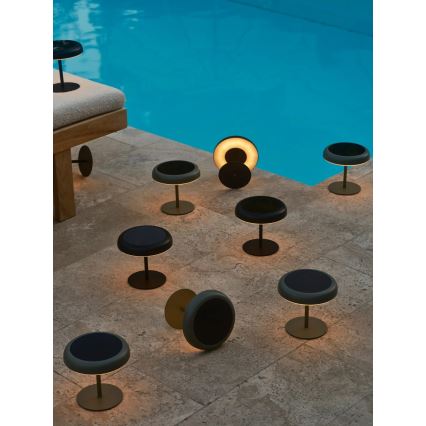 Nordlux - LED Solární lampa ELMER LED/2W/3,7V IP44 černá