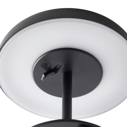 Nordlux - LED Solární lampa ELMER LED/2W/3,7V IP44 černá