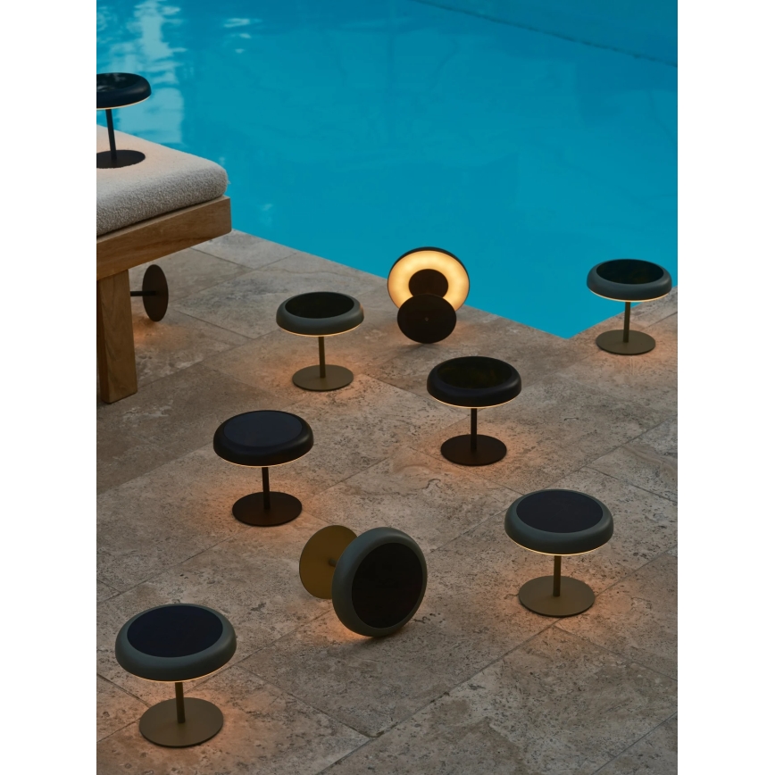 Nordlux - LED Solární lampa ELMER LED/2W/3,7V IP44 zelená