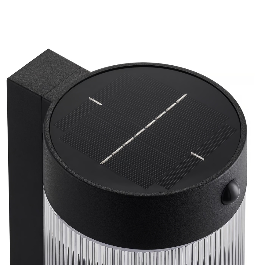 Nordlux - LED Solární nástěnné svítidlo se senzorem COUPAR LED/3,2W/5V 3000K IP44 černá
