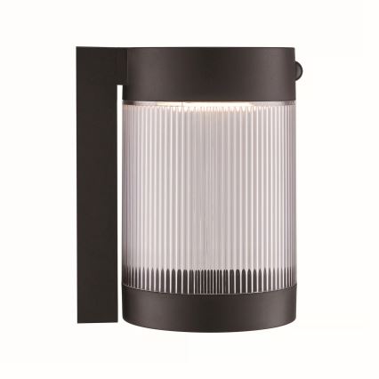 Nordlux - LED Solární nástěnné svítidlo se senzorem COUPAR LED/3,2W/5V 3000K IP44 černá