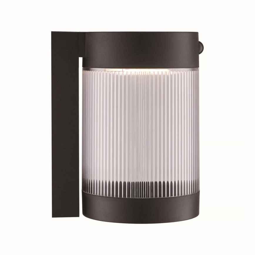 Nordlux - LED Solární nástěnné svítidlo se senzorem COUPAR LED/3,2W/5V 3000K IP44 černá