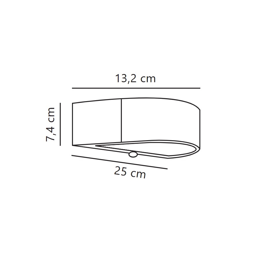 Nordlux - LED Solární nástěnné svítidlo se senzorem MONAY LED/5W/5V 3000K IP44 černá