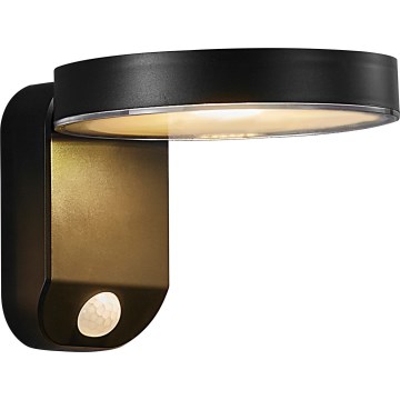 Nordlux - LED Solární nástěnné svítidlo se senzorem RICA LED/5W/3,7V IP44 kulatý