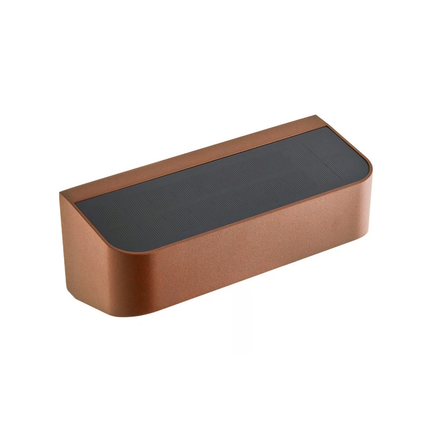 Nordlux - LED Solární svítidlo se senzorem MARCELLIO LED/5W/5V IP54 2200 mAh hnědá