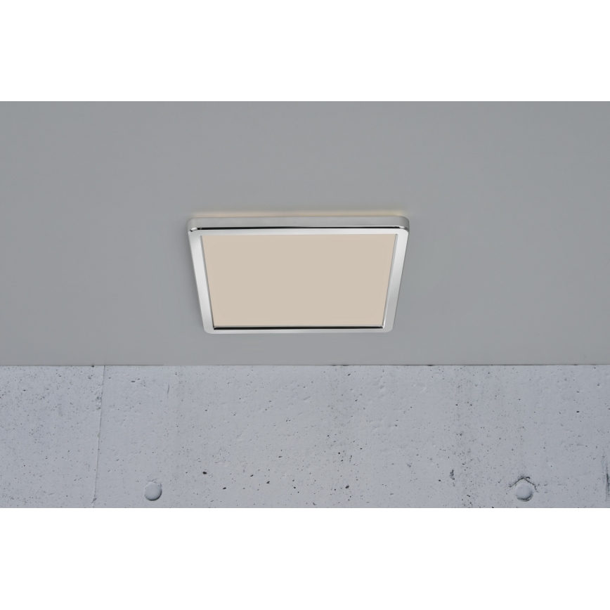 Nordlux - LED Stmívatelné koupelnové stropní svítidlo OJA LED/14,5W/230V 3000/4000K IP54 30x30 cm