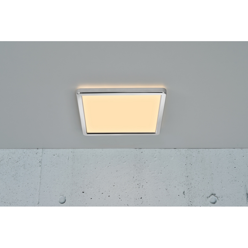 Nordlux - LED Stmívatelné koupelnové stropní svítidlo OJA LED/14,5W/230V 3000/4000K IP54 30x30 cm
