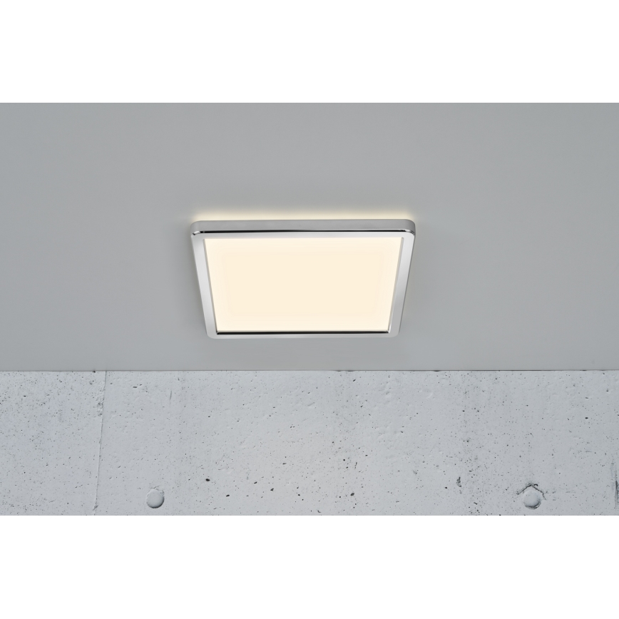 Nordlux - LED Stmívatelné koupelnové stropní svítidlo OJA LED/14,5W/230V 3000/4000K IP54 30x30 cm