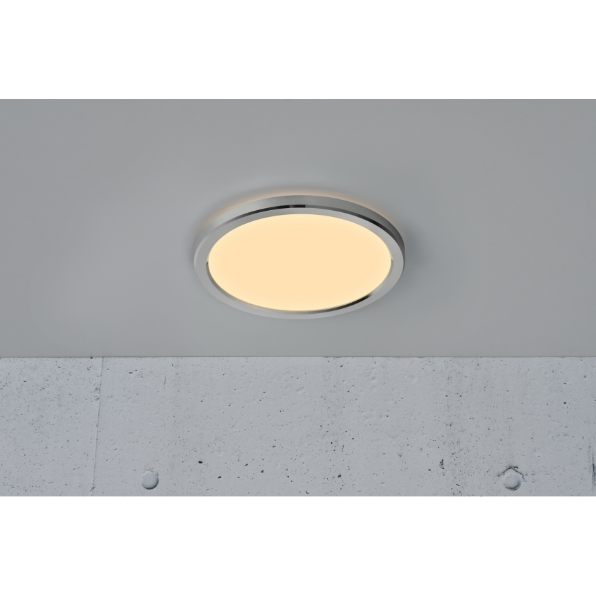 Nordlux - LED Stmívatelné koupelnové stropní svítidlo OJA LED/14,5W/230V 3000/4000K IP54 pr. 30 cm