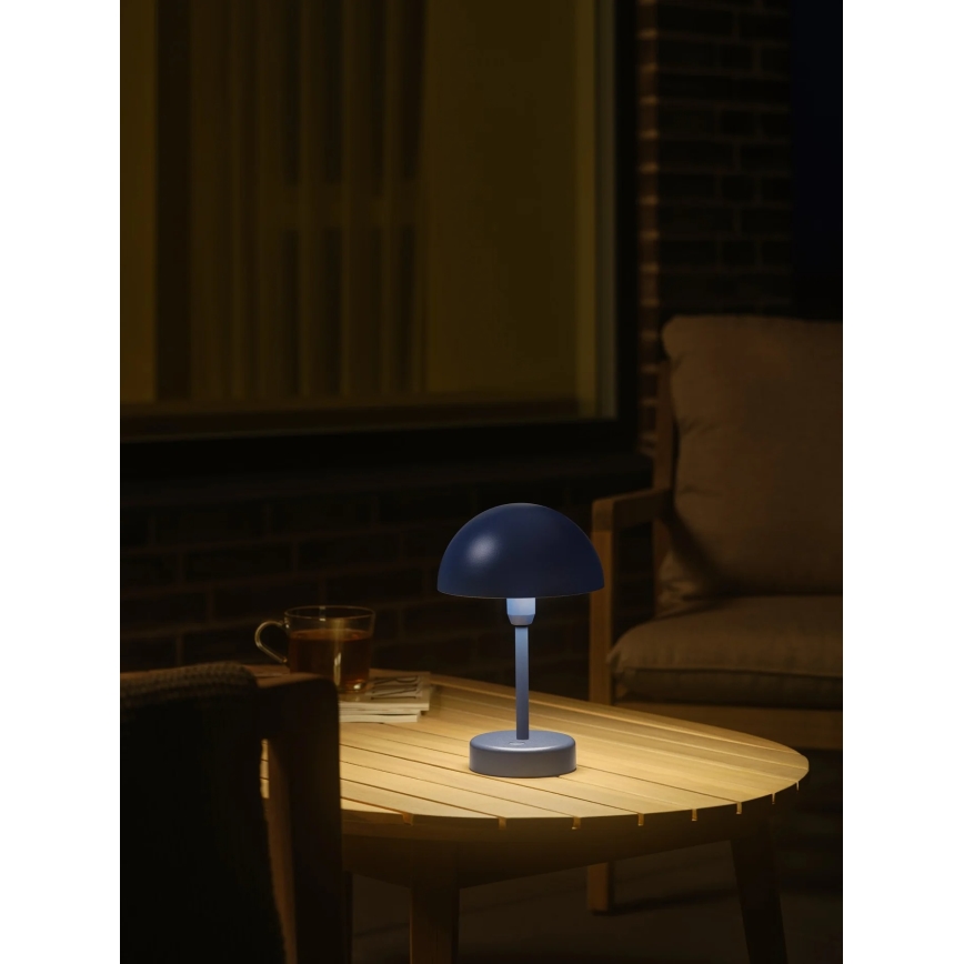 Nordlux - LED Stmívatelná nabíjecí dotyková venkovní stolní lampa ELLEN LED/2,8W/3,7V IP44 modrá