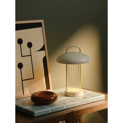 Nordlux - LED Stmívatelná nabíjecí dotyková stolní lampa MIRANO LED/3W/3,7V béžová