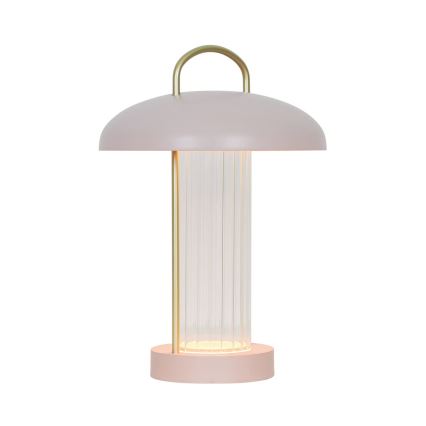 Nordlux - LED Stmívatelná nabíjecí dotyková stolní lampa MIRANO LED/3W/3,7V růžová