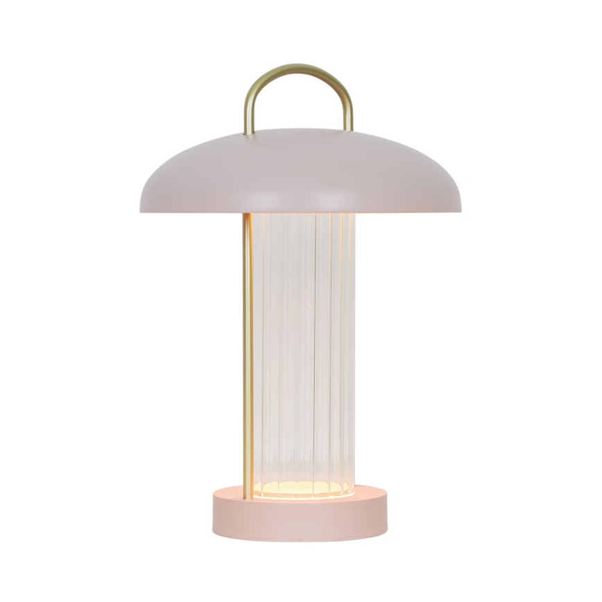 Nordlux - LED Stmívatelná nabíjecí dotyková stolní lampa MIRANO LED/3W/3,7V růžová
