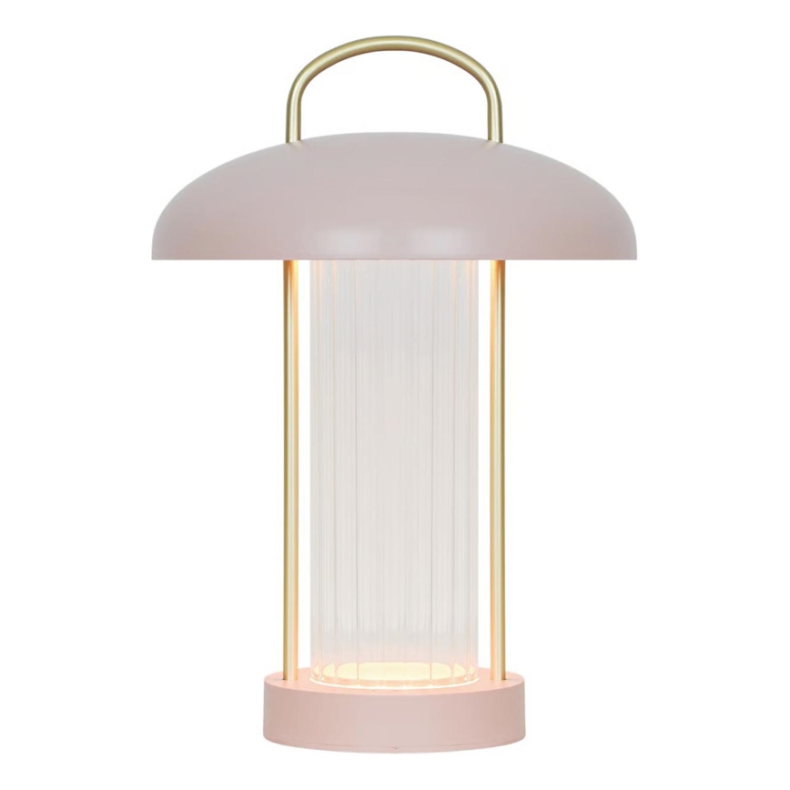 Nordlux - LED Stmívatelná nabíjecí dotyková stolní lampa MIRANO LED/3W/3,7V růžová