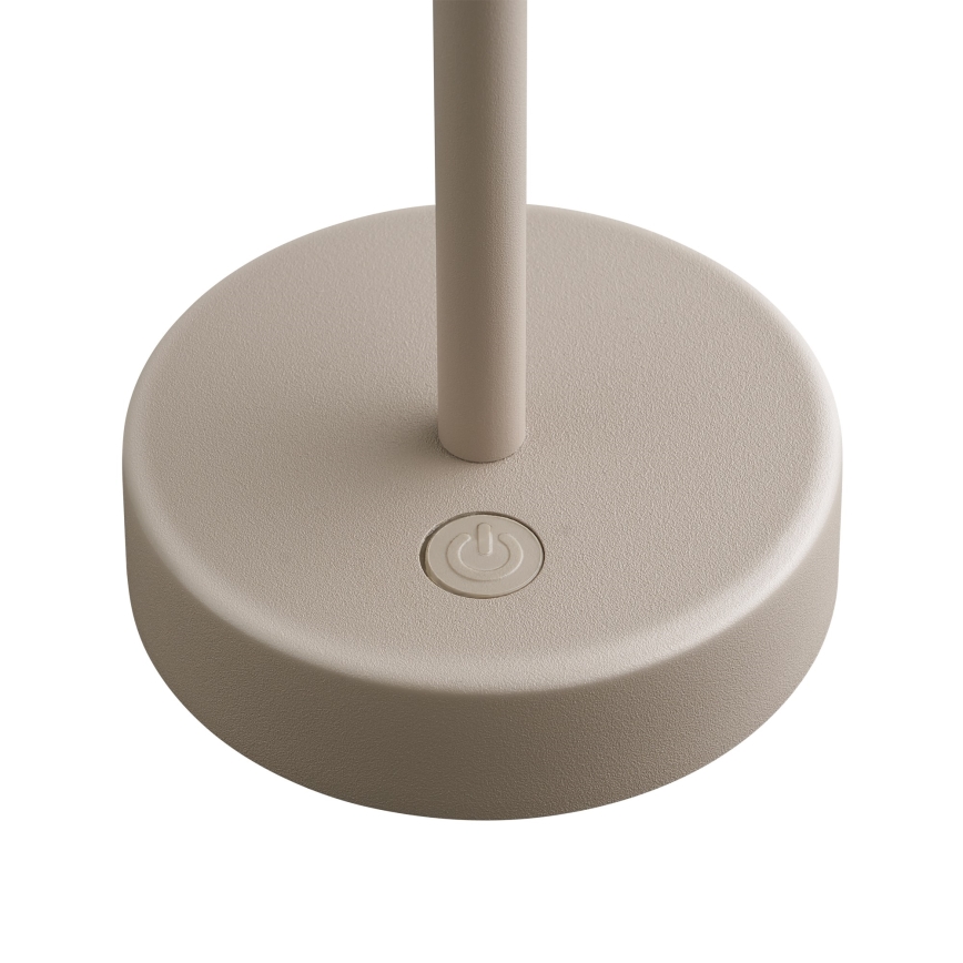 Nordlux - LED Stmívatelná nabíjecí venkovní stolní lampa ELLEN LED/2,8W/3,7V IP44 béžová