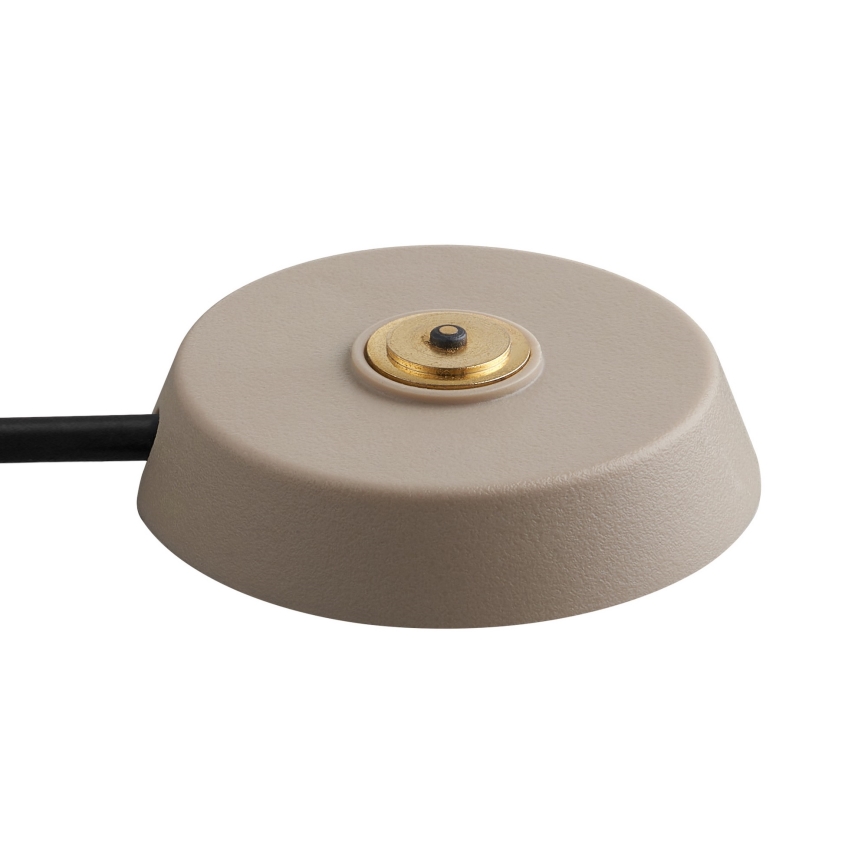 Nordlux - LED Stmívatelná nabíjecí venkovní stolní lampa ELLEN LED/2,8W/3,7V IP44 béžová