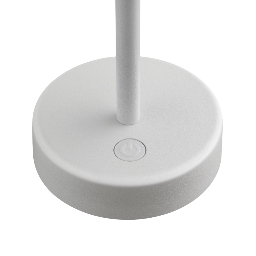 Nordlux - LED Stmívatelná nabíjecí venkovní stolní lampa ELLEN LED/2,8W/3,7V IP44 bílá
