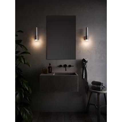 Nordlux - LED Stmívatelné koupelnové nástěnné svítidlo HELVA LED/6,8W/230V IP44 CRI 90 lesklý chrom