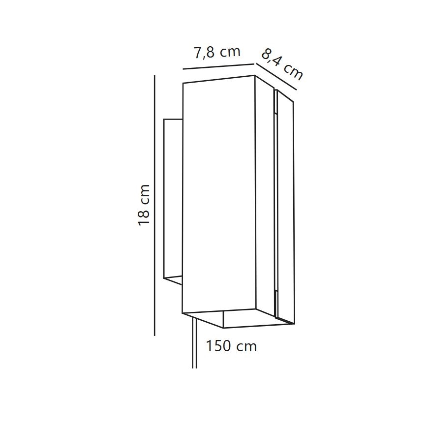 Nordlux - LED Stmívatelné nástěnné svítidlo CURTIZ 2xLED/4,5W/230V bílá