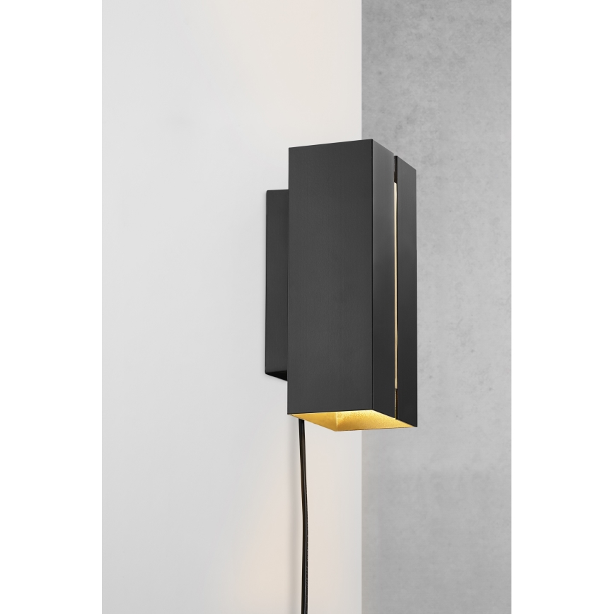Nordlux - LED Stmívatelné nástěnné svítidlo CURTIZ 2xLED/4,5W/230V černá