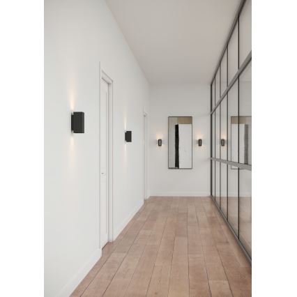 Nordlux - LED Stmívatelné nástěnné svítidlo CURTIZ 2xLED/4,5W/230V černá