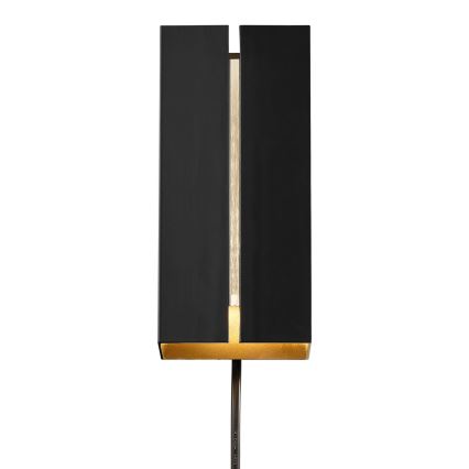 Nordlux - LED Stmívatelné nástěnné svítidlo CURTIZ 2xLED/4,5W/230V černá
