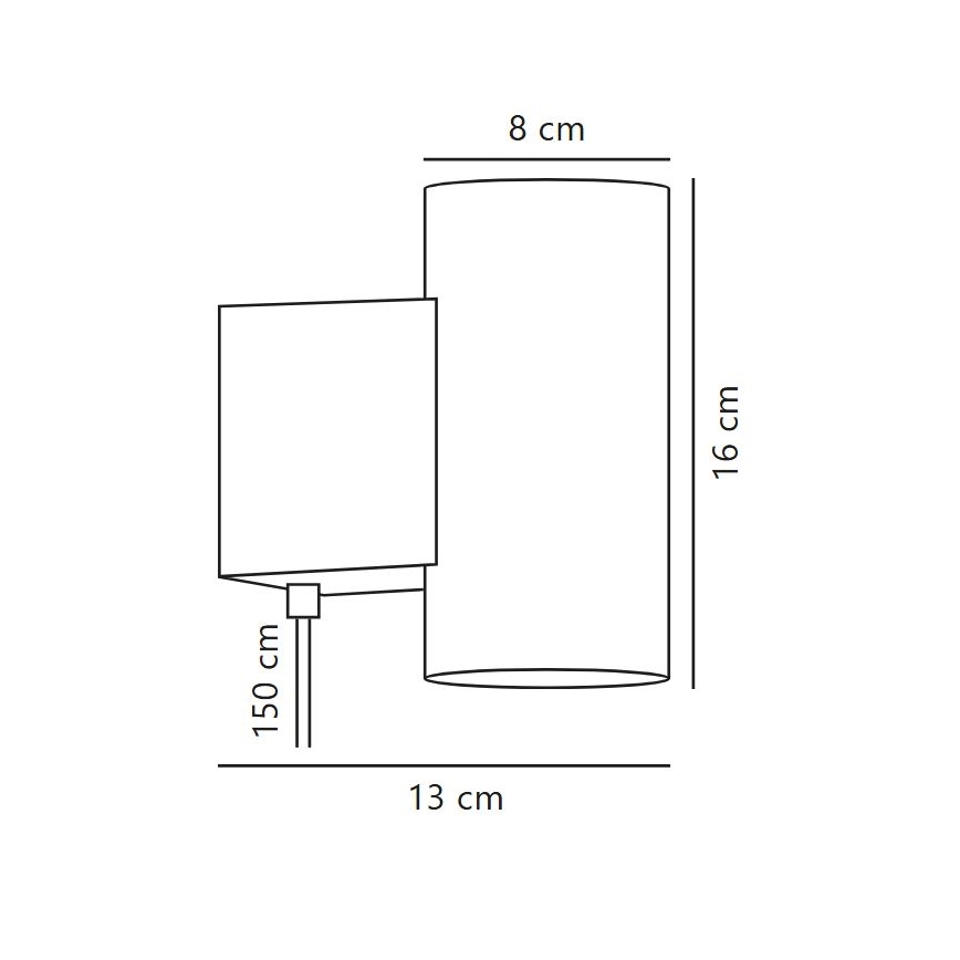 Nordlux - LED Stmívatelné nástěnné svítidlo MONA LED/10W/230V CRI 90