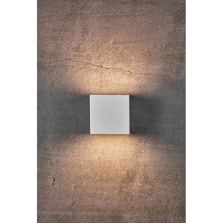 Nordlux - LED Stmívatelné venkovní nástěnné svítidlo TURN LED/13,8W/230V IP54 bílá