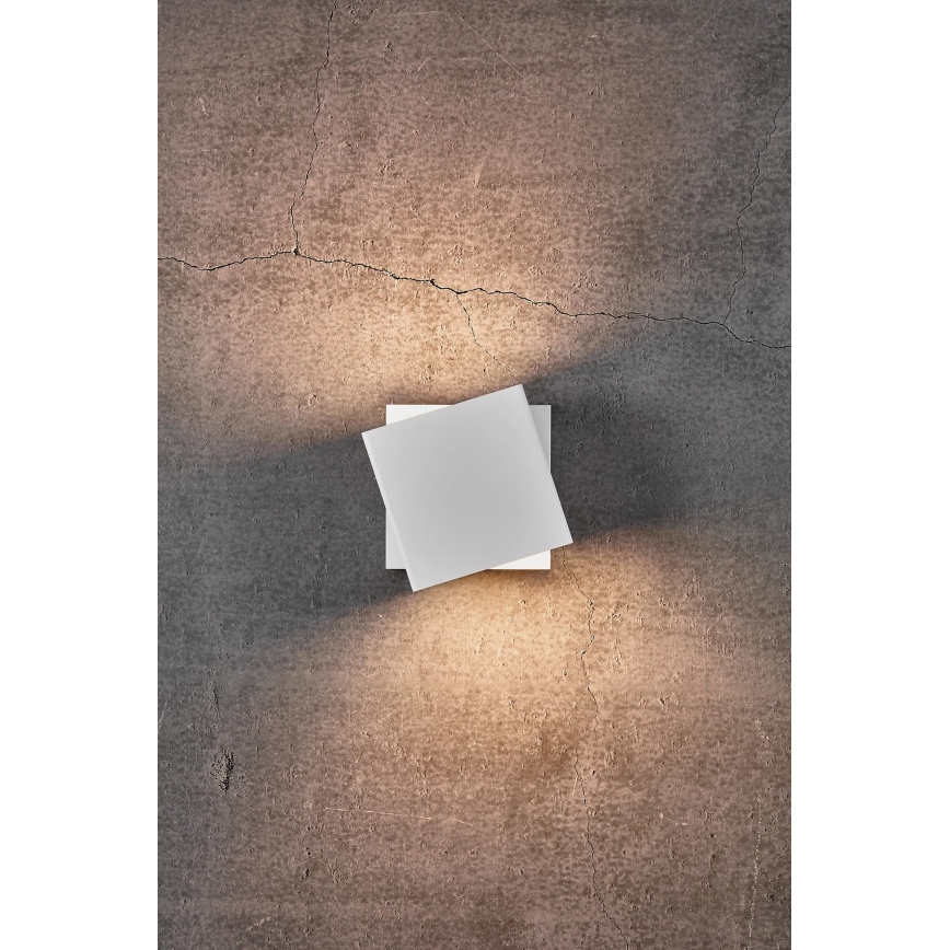 Nordlux - LED Stmívatelné venkovní nástěnné svítidlo TURN LED/13,8W/230V IP54 bílá