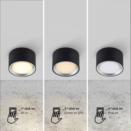 Nordlux - LED Stmívatelné bodové svítidlo FALLON LED/5,5W/230V 2700K pr. 10 cm bílá