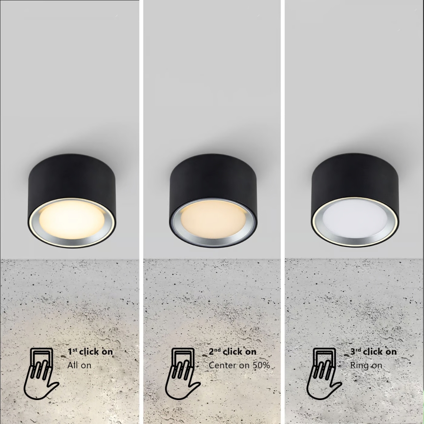 Nordlux - LED Stmívatelné bodové svítidlo FALLON LED/5,5W/230V 2700K pr. 10 cm bílá